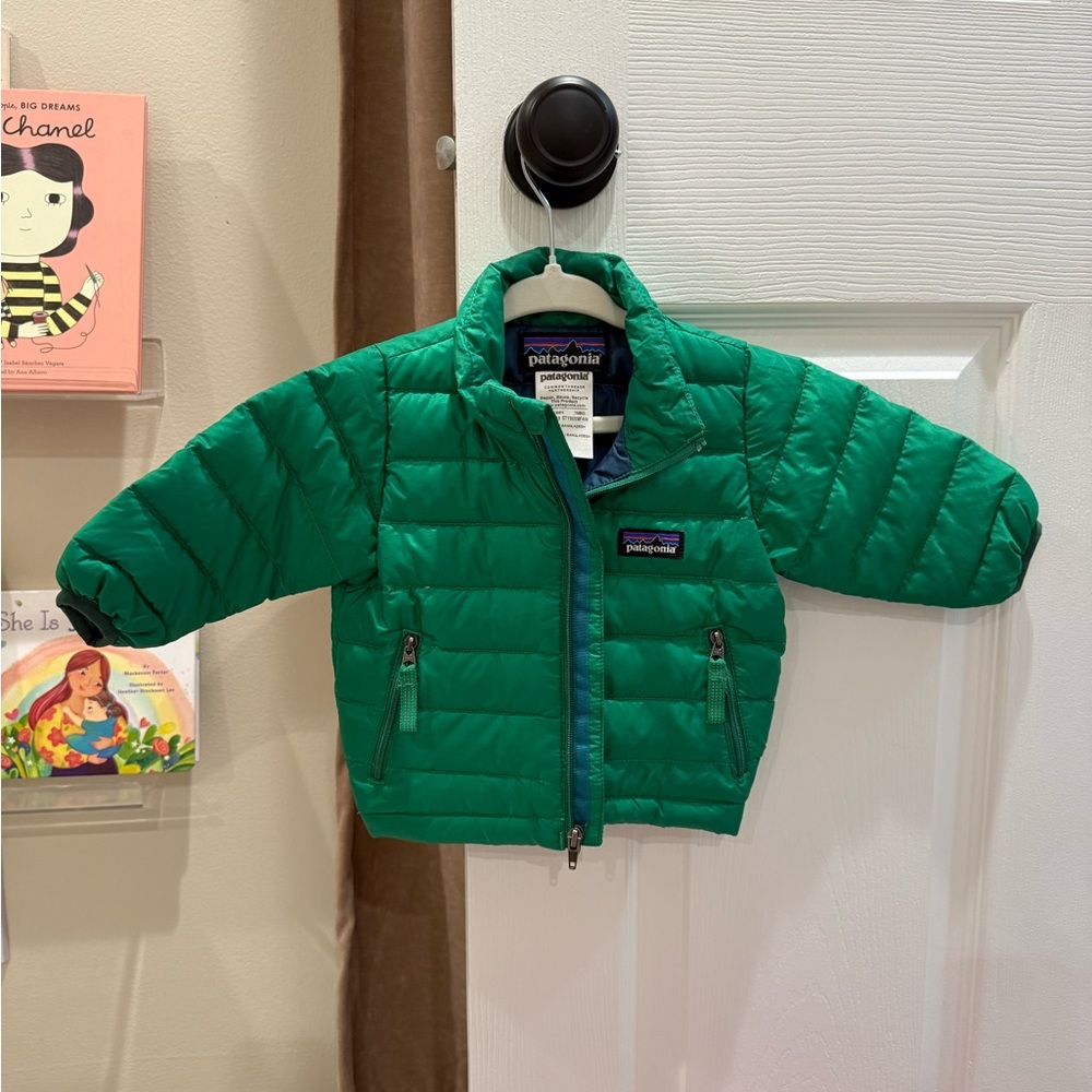 Patagonia Kelly Green Puffer Jacket